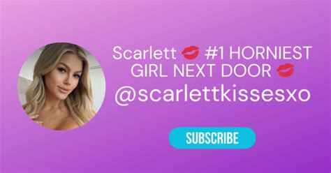 OnlyFans @scarlettkissesxo